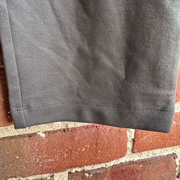 Eileen Fisher $198 washable flex ponte Stretch Tencel gray Ankle Pants M - Picture 13 of 16